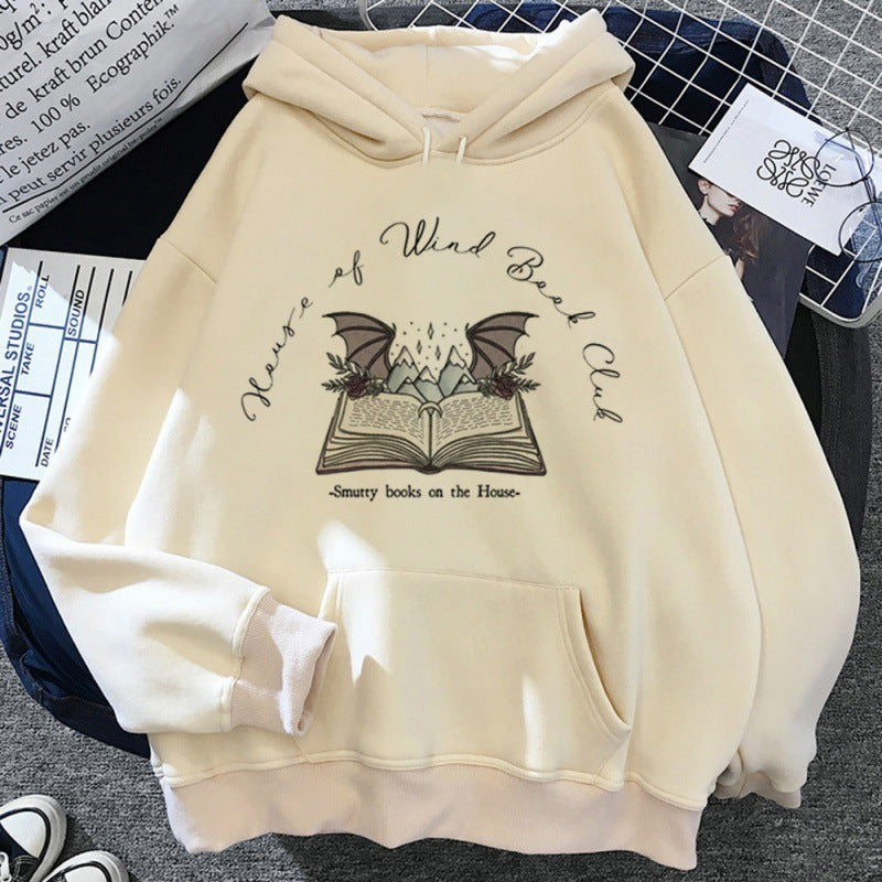 Women's Aesthetic Hoodie Sweatshirt – ACOTAR-Inspired Design