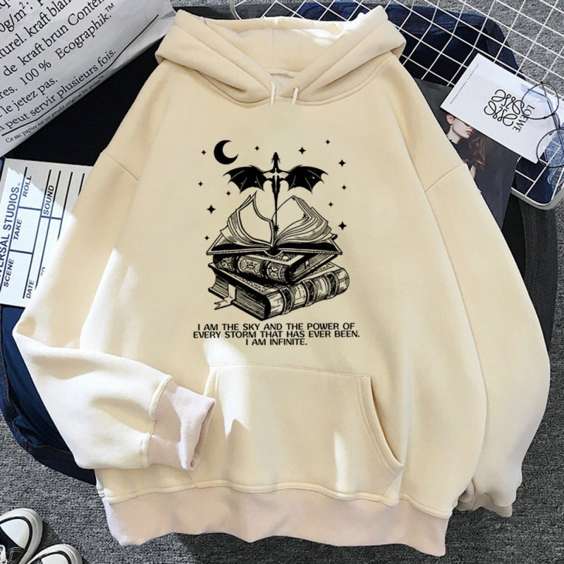 Women's Aesthetic Hoodie Sweatshirt – ACOTAR-Inspired Design